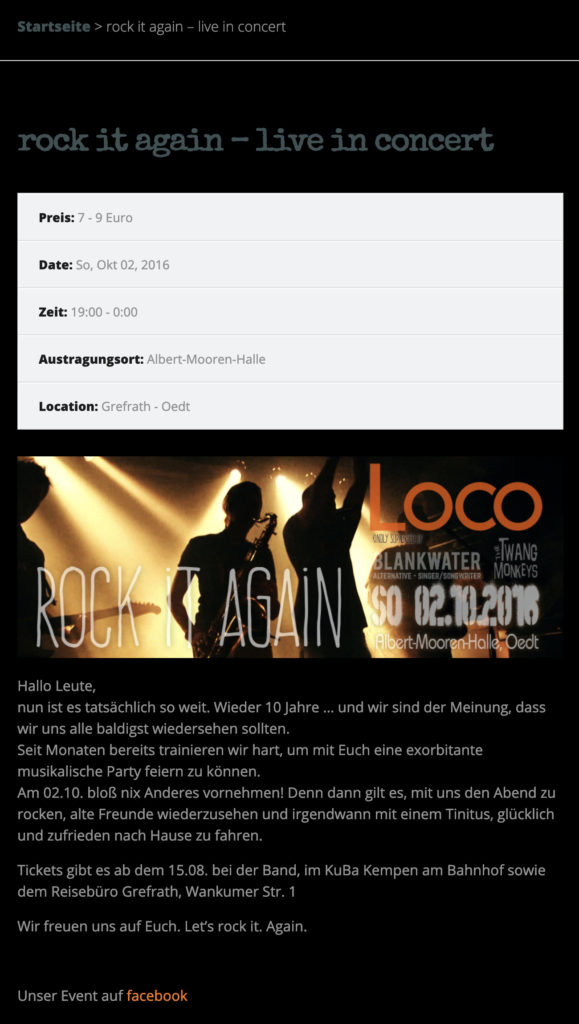 LOCO | Event